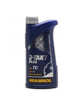 MANNOL 2-Takt Plus teilsynthetisches Motorrad Motoröl 1l